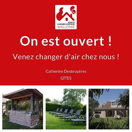 Au Grenier Des Coccinelles Villa Pecq Exterior photo